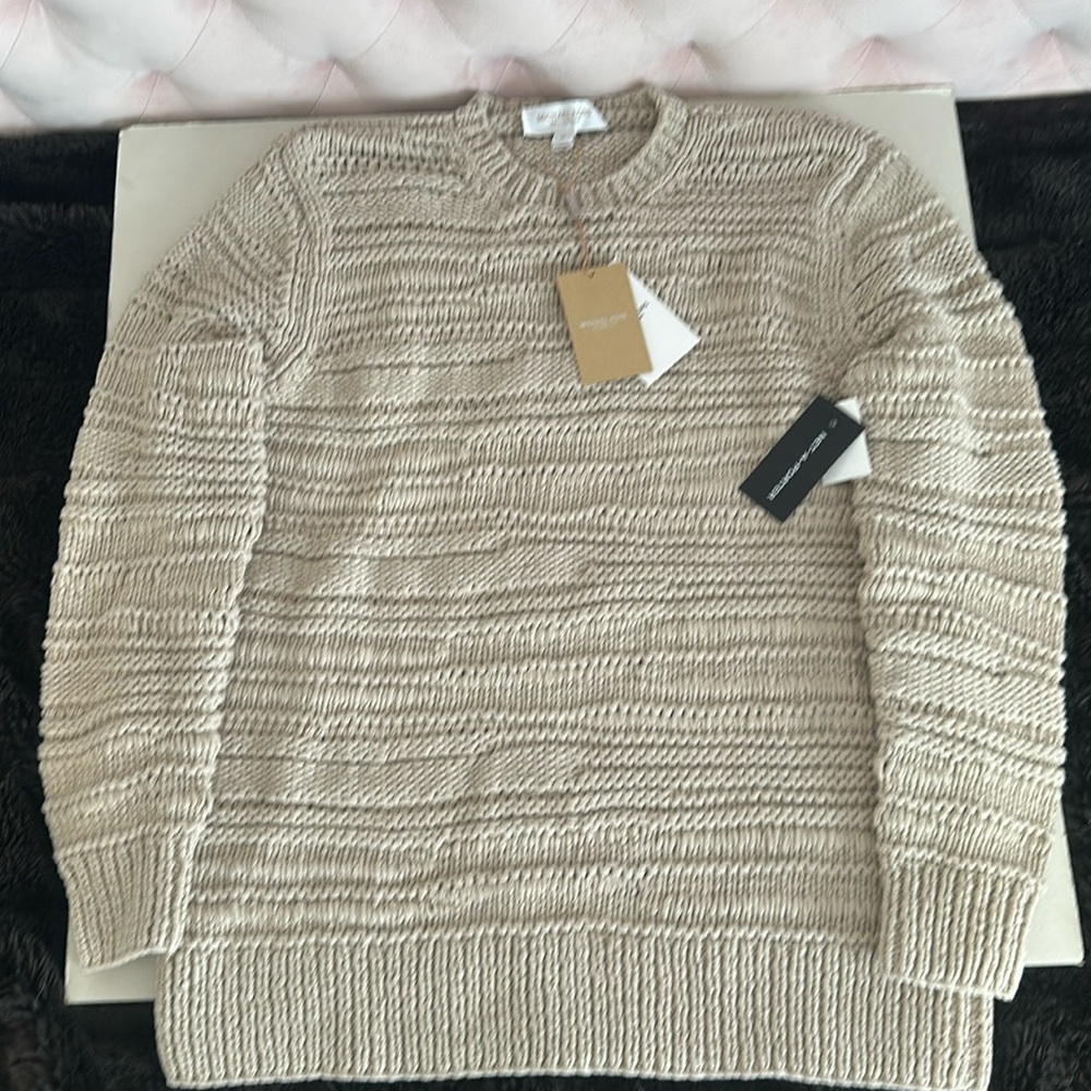 Net A Porter Michael Kors Collection Sweater Chunky Knit M NWT